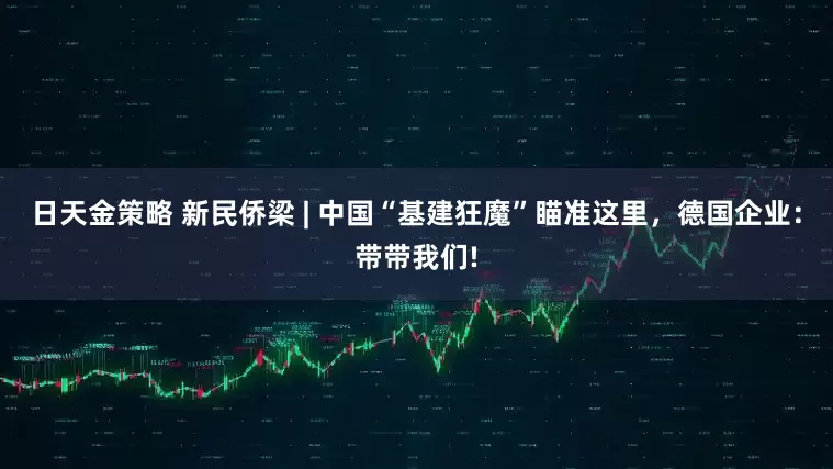 日天金策略 新民侨梁 | 中国“基建狂魔”瞄准这里，德国企业：带带我们!